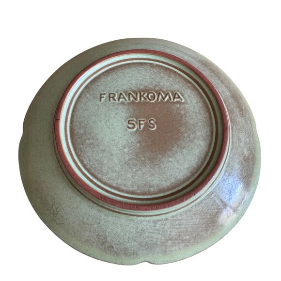 Vintage Frankoma Plainsman Prairie Green Luncheon Plate 5FS - Picture 7 of 10
